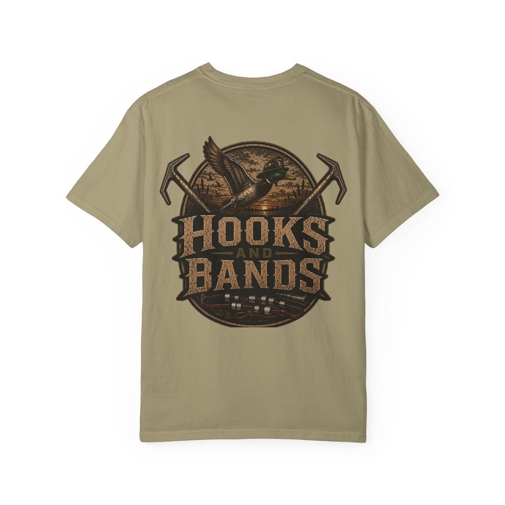 Hooks & Bands Logo + Green Hooks