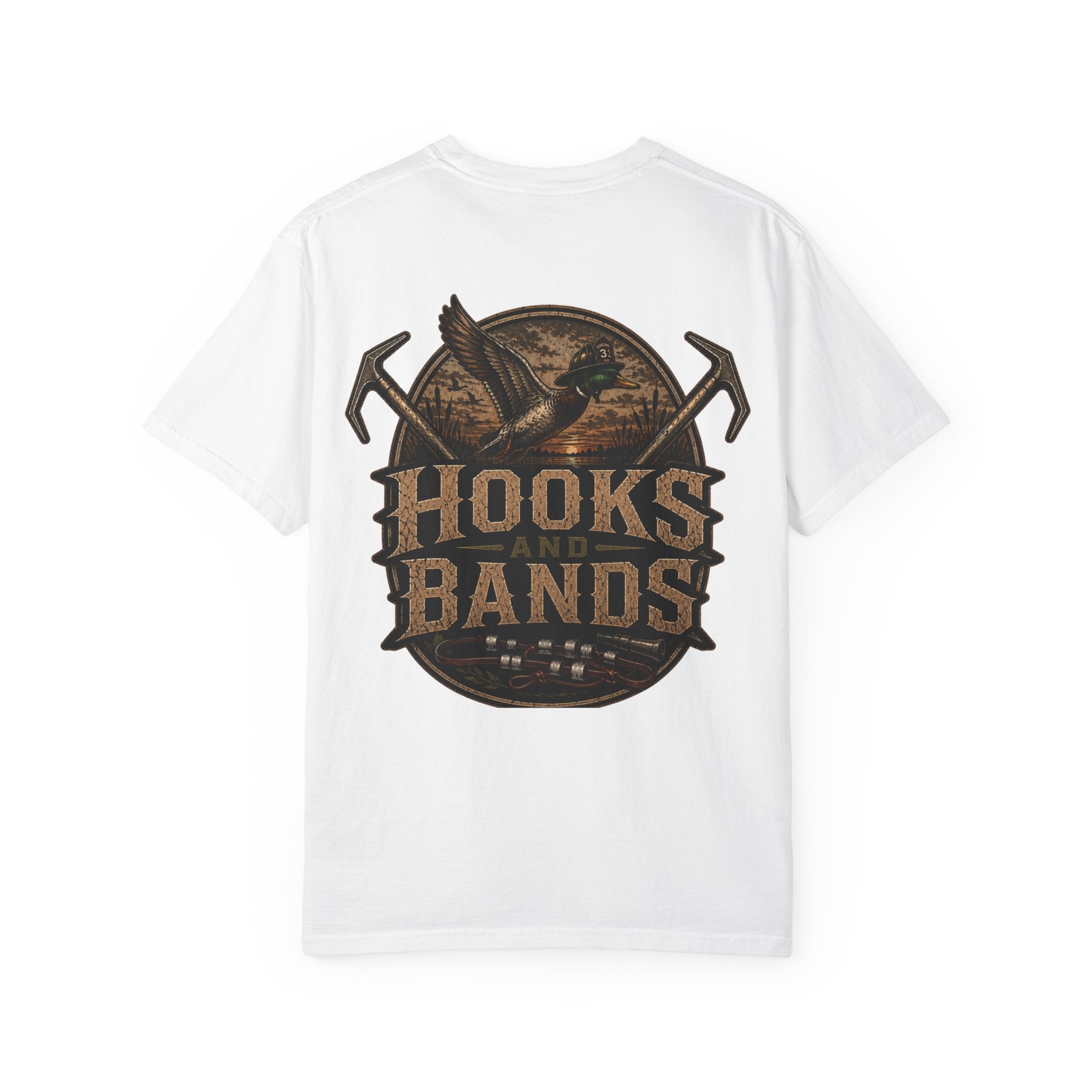 Hooks & Bands Logo + Green Hooks