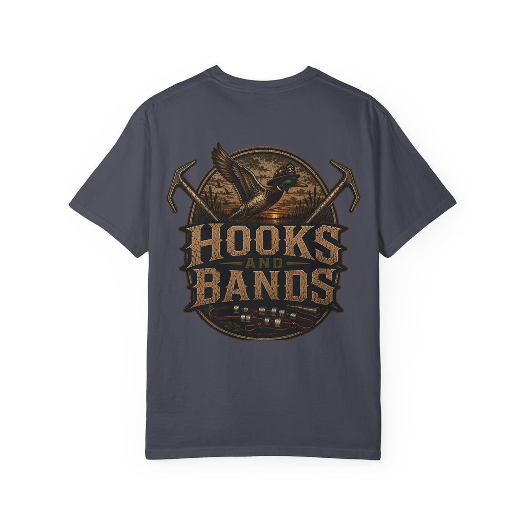 Hooks & Bands Logo + Green Hooks