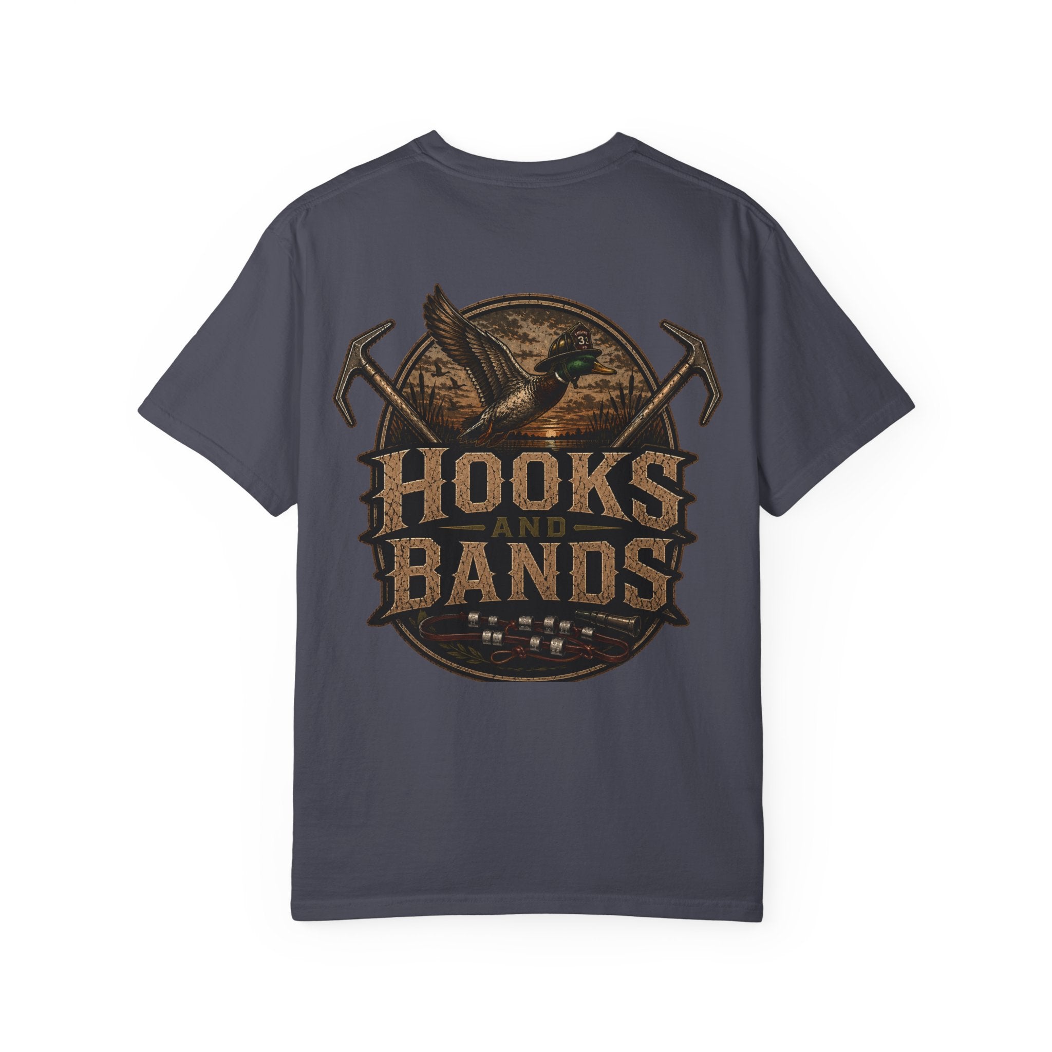 Hooks & Bands Logo + Green Hooks