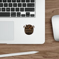 Hooks and Bands Duck Fishing Die-Cut Sticker