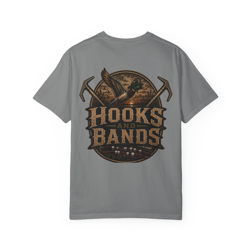 Hooks & Bands Logo + Green Hooks