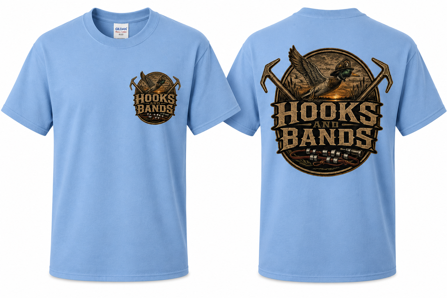 Hooks & Bands logo + Logo