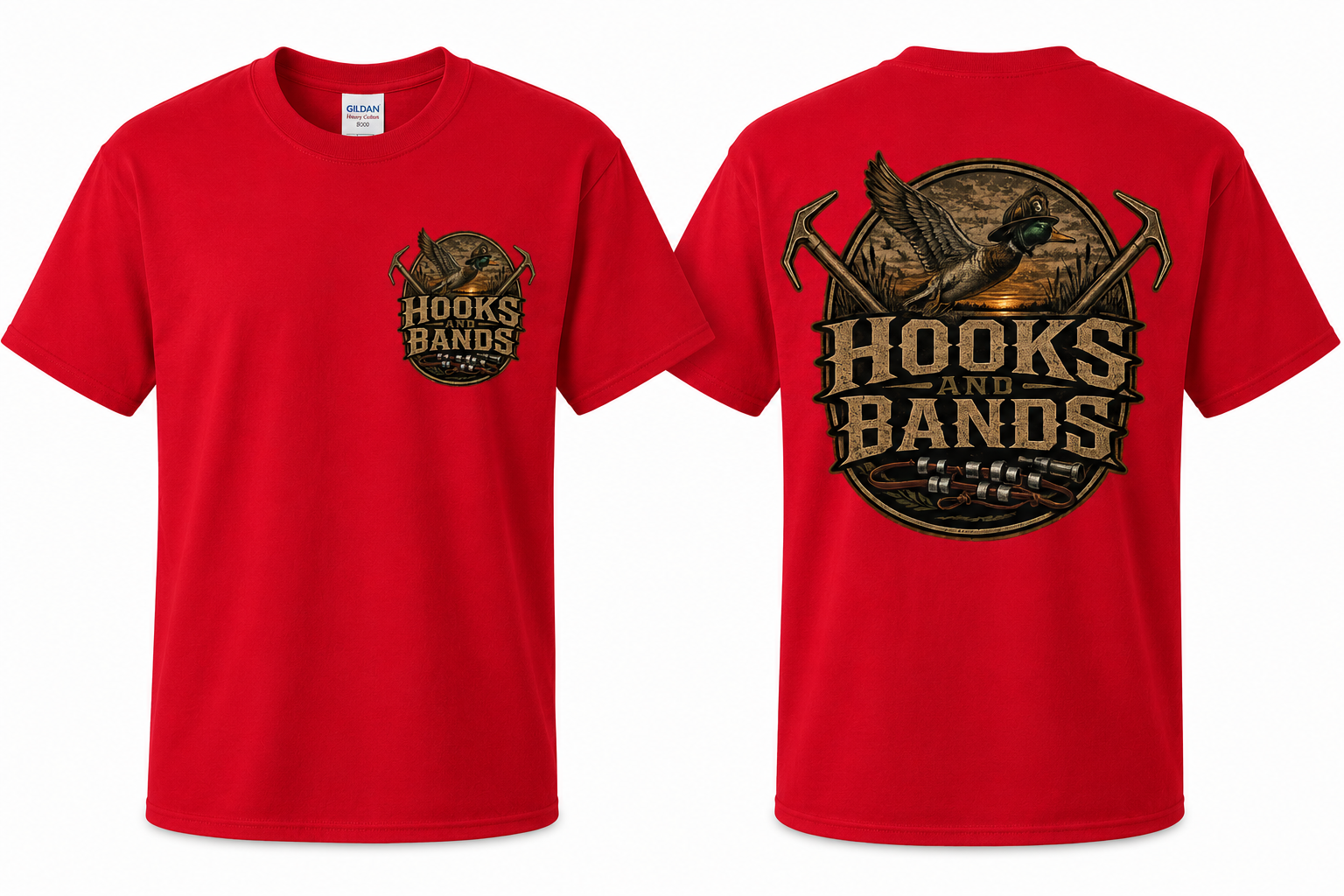 Hooks & Bands logo + Logo